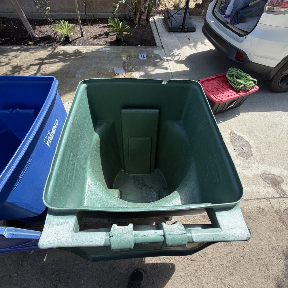 Bin 3, after cleaning