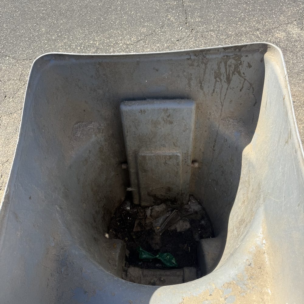 Bin 1, before cleaning