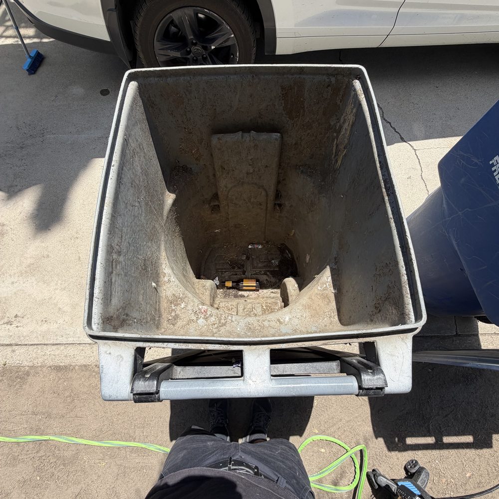 Bin 4, before cleaning